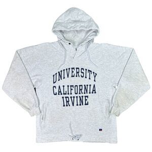 Vintage Russell Athletic University of California Irvine College Hoodie - Large